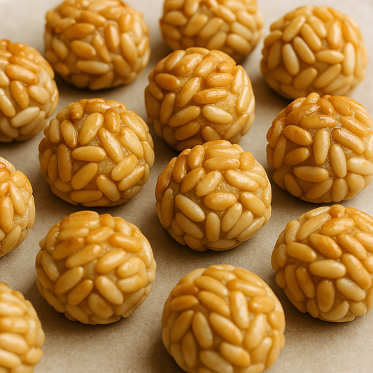 🎃 Panellets caseros de piñones 🎃