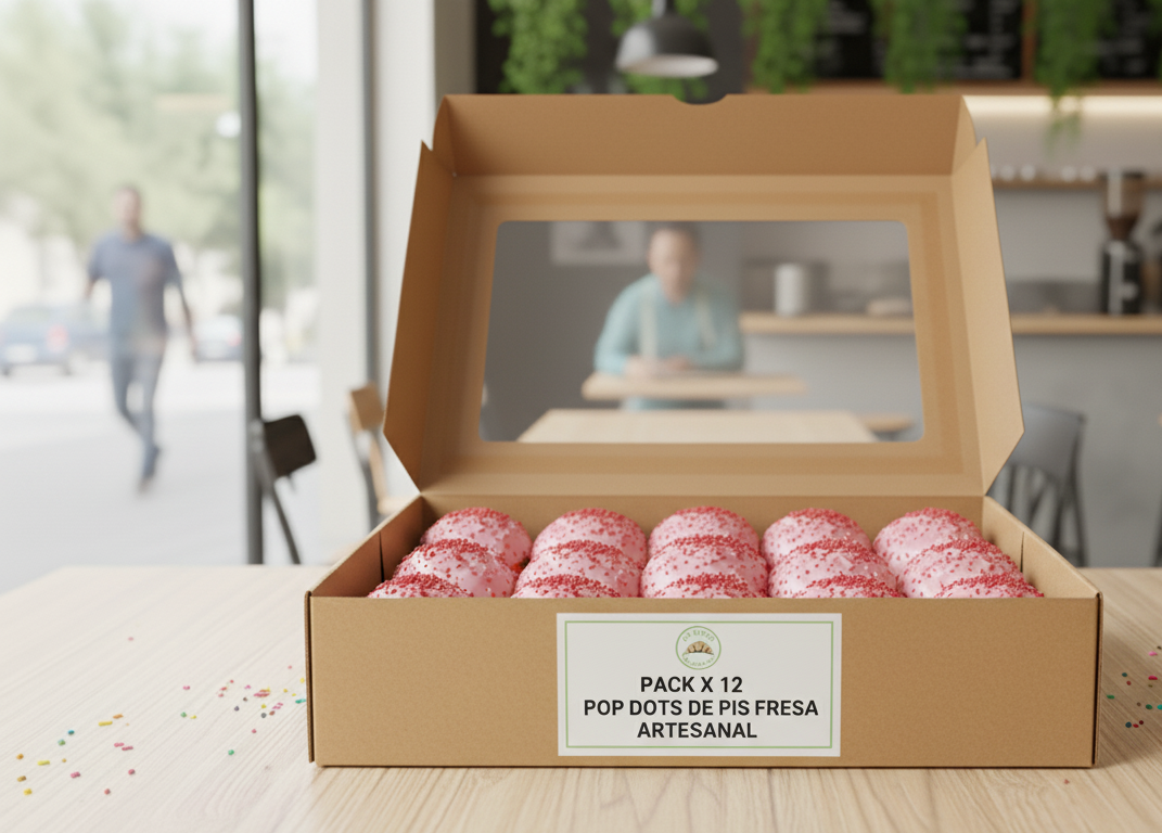 🍓 Pack 12 Pop Dots Fresa