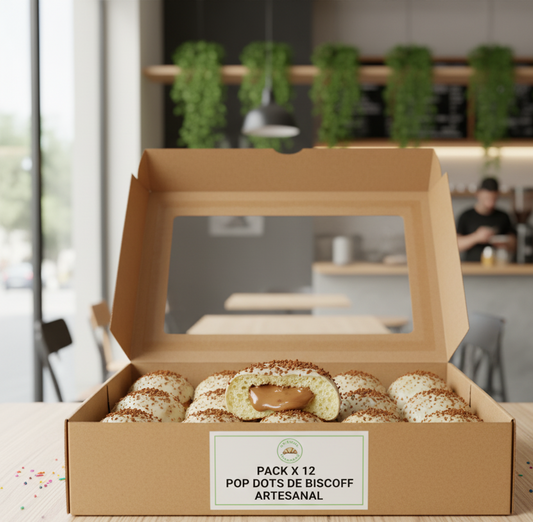 🤎 Pack 12 Pop Dots Biscoff (Lotus)